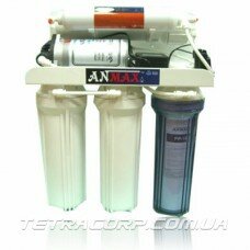 Бытовая 5-и ступенч. система обратного осмоса FILTOP-AnMax RO-550-TS-TP с насосом