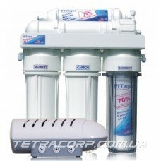 Система обратного осмоса FITaqua RO5P с насосом и минерализатором (50 галлон/сут.) Система обратного осмоса FITaqua RO5P с насосом и минерализатором (50 галлон/сут.)