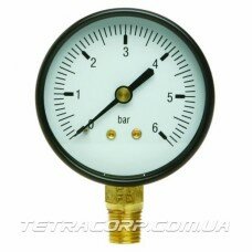 Манометр ISMA 244 1/4 Ø 63 0-10 атм.