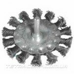 Щетка кольцевая (дисковая) 100мм для дрели (витая) Щетка кольцевая (дисковая) 100мм для дрели (витая)