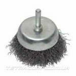 Щетка торцевая (чашка) 50мм для дрели (пушистая) Щетка торцевая (чашка) 50мм для дрели (пушистая)