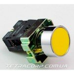 Кнопка управления XB2-BA51 желтая "Старт"