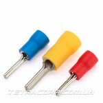 Наконечник штыревой "игла" с изоляцией PTV1-9 (100шт)
