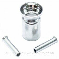 Наконечник втулочный без изоляции EN2.5-10 (100шт) Наконечник втулочный без изоляции EN2.5-10 (100шт)