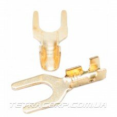 Наконечник вилочный без изоляции Dj441-8C (100шт)