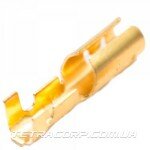 Коннектор круглый разрезной "мама" Dj2-21-2.3B (100шт)