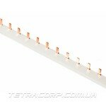 Шина соединительная (гребенка) PIN 1P 63A (1м)