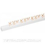 Шина соединительная (гребенка) U (FORK) 3P 40A (1м)