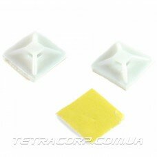 Площадка самоклеющаяся нейлоновая 25х25 (100шт) Площадка самоклеющаяся нейлоновая 25х25 (100шт)