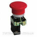 Кнопка управления XB2-BT42 Ø40mm красная "Стоп" Кнопка управления XB2-BT42 Ø40mm красная "Стоп"