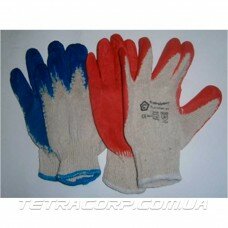 Перчатки ХБ с латексным покрытием Перчатки ХБ с латексным покрытием