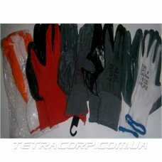 Перчатки нейлоновые с нитриловым покрытием