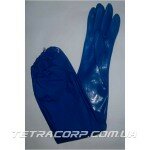 Перчатки нитриловые с нарукавником