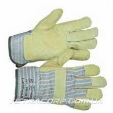 Перчатки спилковые комб. "АНГАРА" стандарт Перчатки спилковые комб. "АНГАРА" стандарт