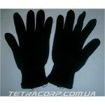 Перчатки "Черные двойные" зимние 