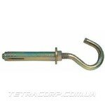 Анкер с крючком полукольцо (C-образный) 10х150мм