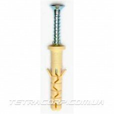 Дюбель с гвоздем Wave (гриб) 6х70 (100шт.)