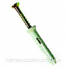 Дюбель с гвоздем Киев (потай) 6х60 (100шт.)