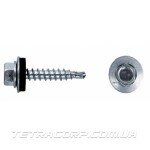 Саморез кровельный по дереву 4.8х90 с шайбой (100шт)