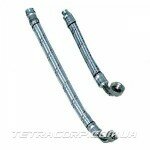 Шланг антивибрационный угловой 3/4"-30 см-90 