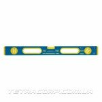 Уровень 3х глазковый VOREL 1000мм с 2 ручками (17610)