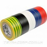 Изолента широкая YATO 19ммх20м 5 цветов (YT-8173)