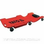 Лежак ремонтный YATO на 6 колесах (YT-0880)