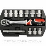 Набор инструмента YATO 1/2'' 12 шт (YT-3867) Набор инструмента YATO 1/2'' 12 шт (YT-3867)