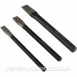 Зубило по металлу YATO набор 3шт (YT-4711) Зубило по металлу YATO набор 3шт (YT-4711)