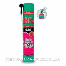 Пена монтажная Akfix PU940 750мл. Пена монтажная Akfix PU940 750мл.