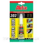 Супер клей Akfix 303 3гр. на блистере