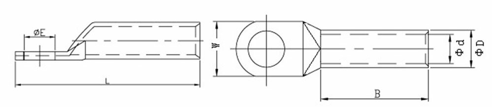 медно-луженые силовые наконечники